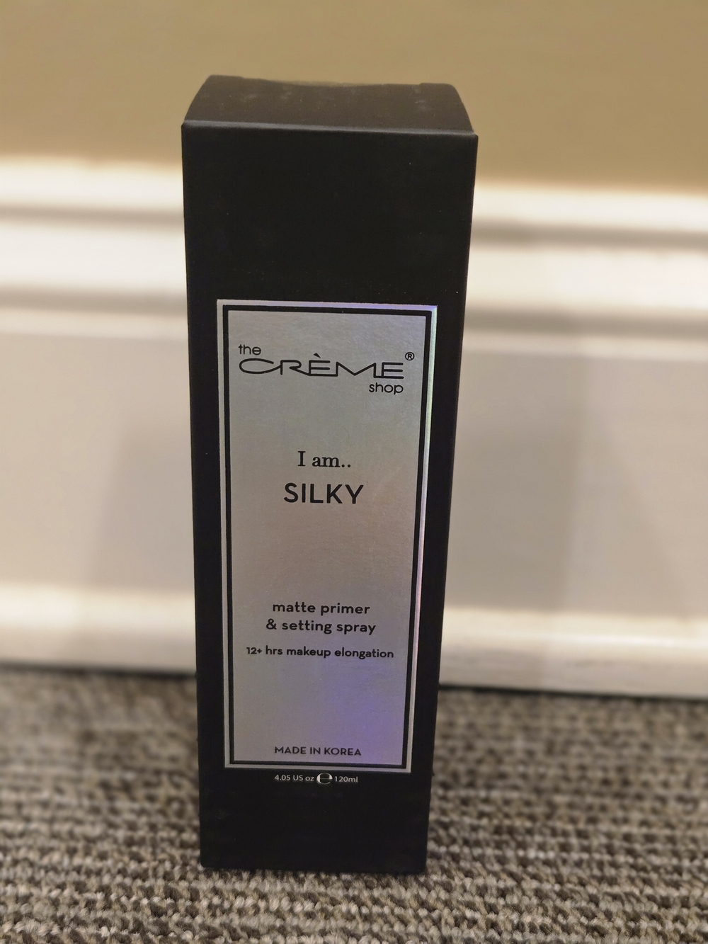 The Crème Shop I Am Silky Matte Primer & Setting Spray - Black